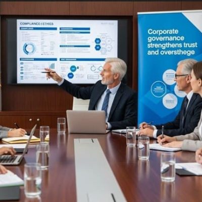 Corporate governance meeting discussion