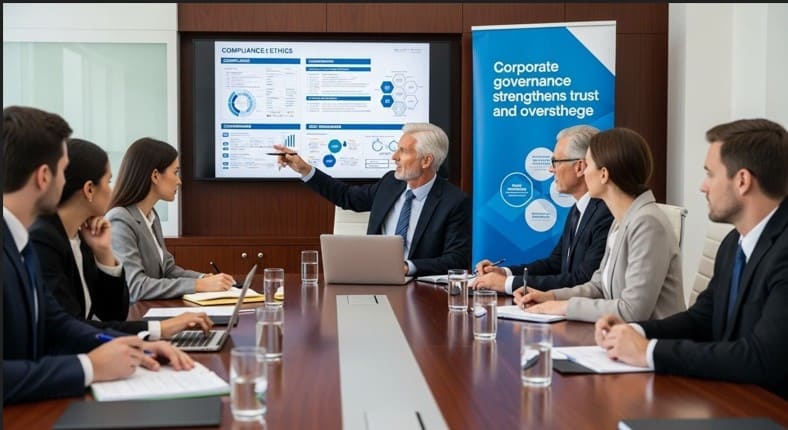 Corporate governance meeting discussion