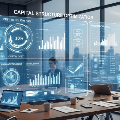 Capital structure optimization finance