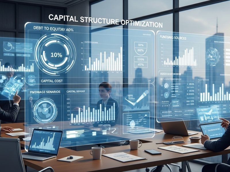 Capital structure optimization finance