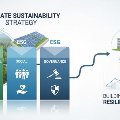 Corporate sustainability ESG strategy