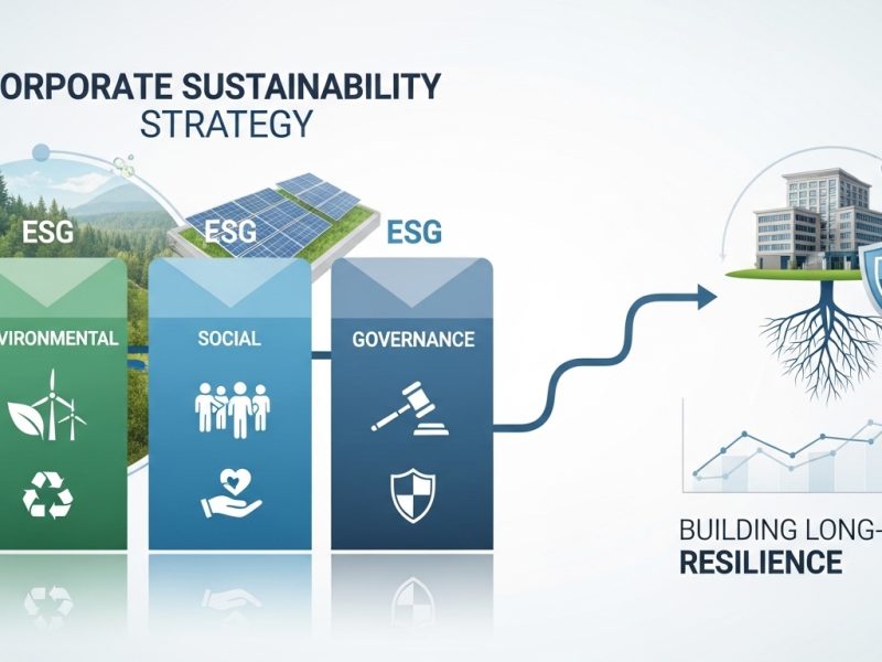 Corporate sustainability ESG strategy