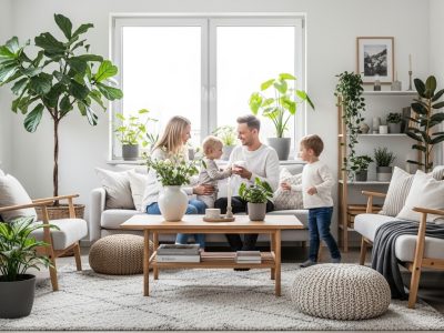 Calm home environment lifestyle