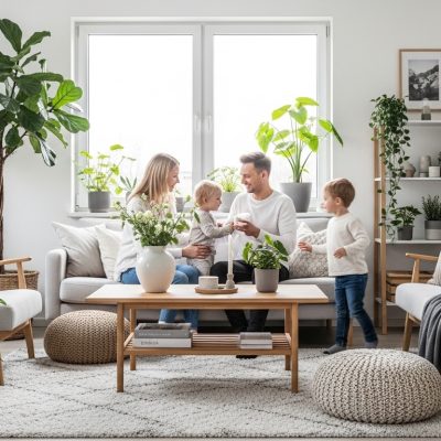 Calm home environment lifestyle