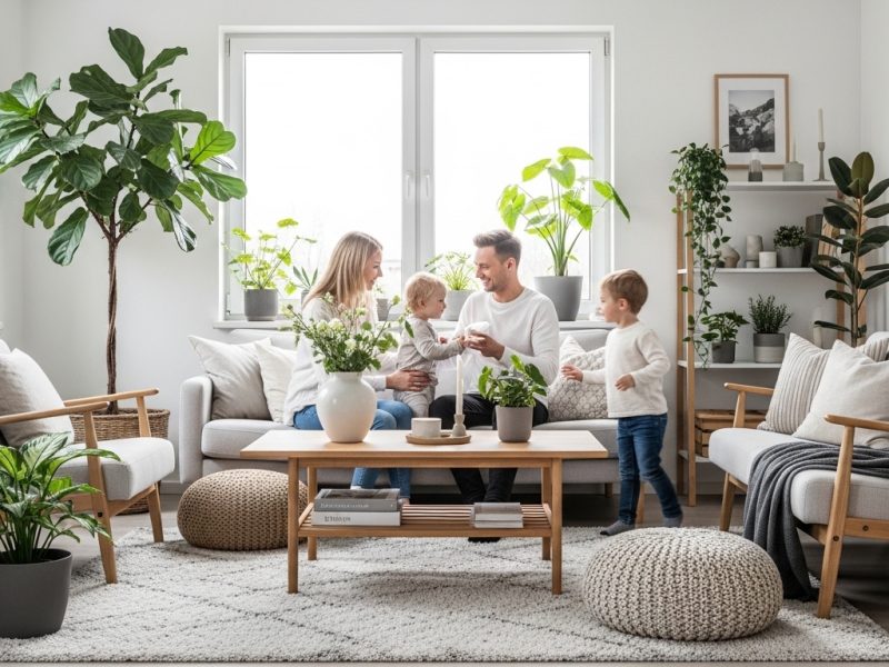 Calm home environment lifestyle