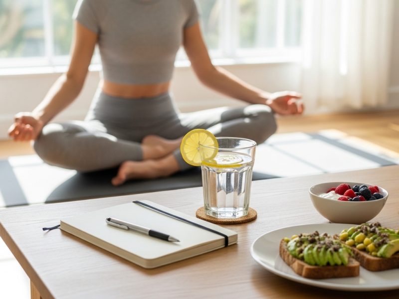 Healthy habits for balanced lifestyle