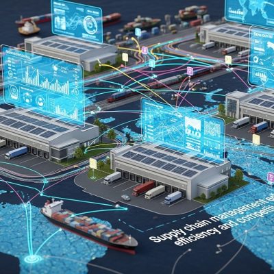 Supply chain management logistics