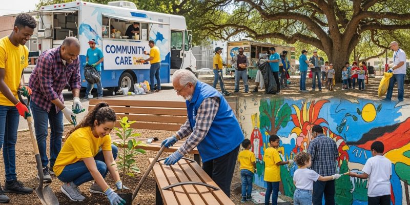 Volunteering community engagement