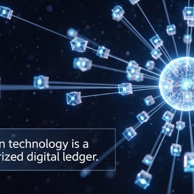 Blockchain technology digital network