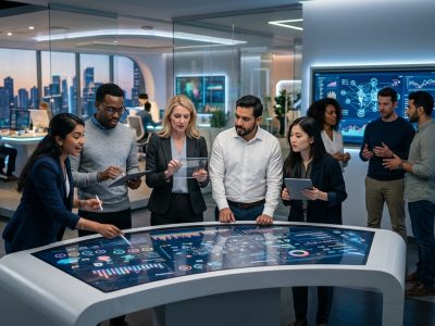 Modern workforce developing future-ready professional skills