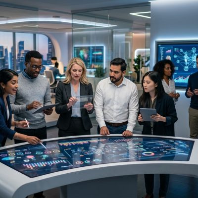 Modern workforce developing future-ready professional skills
